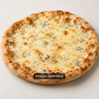Pizza cuatro quesos