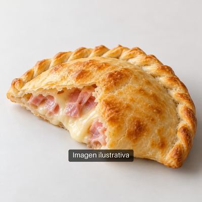 Empanada de jamón y queso