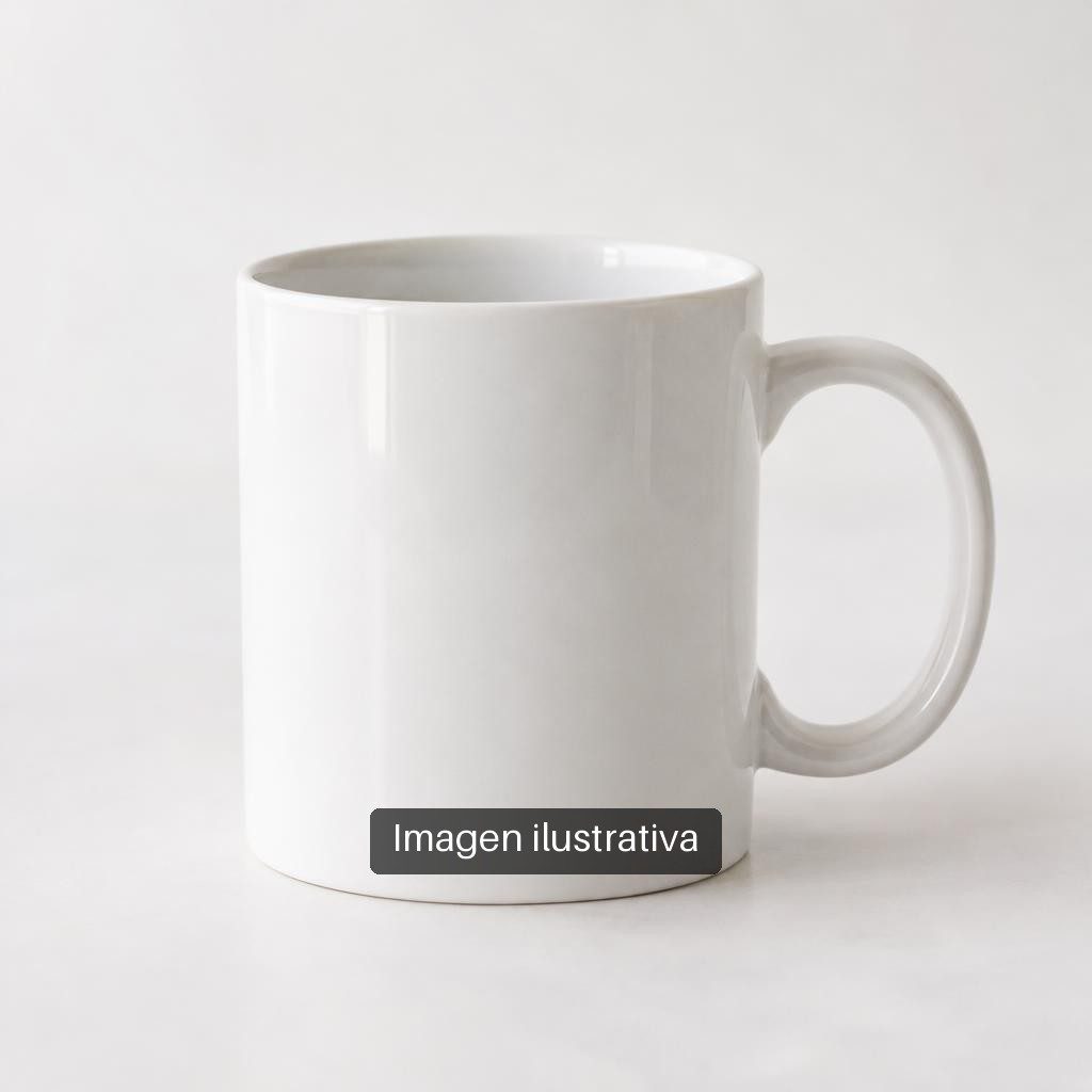 Taza de cerámica esmaltada 350 ml