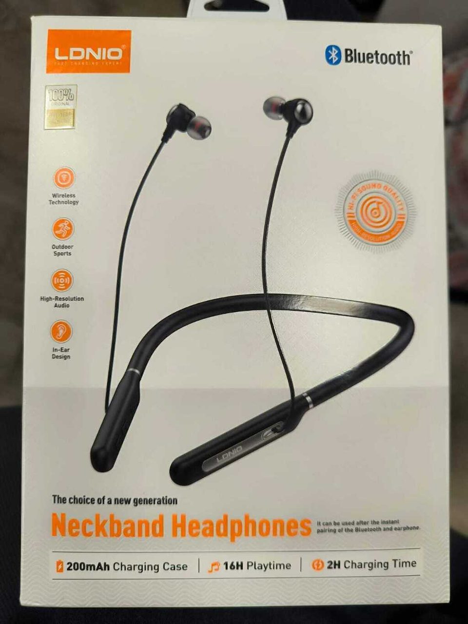 Auriculares Bluetooth tipo collar